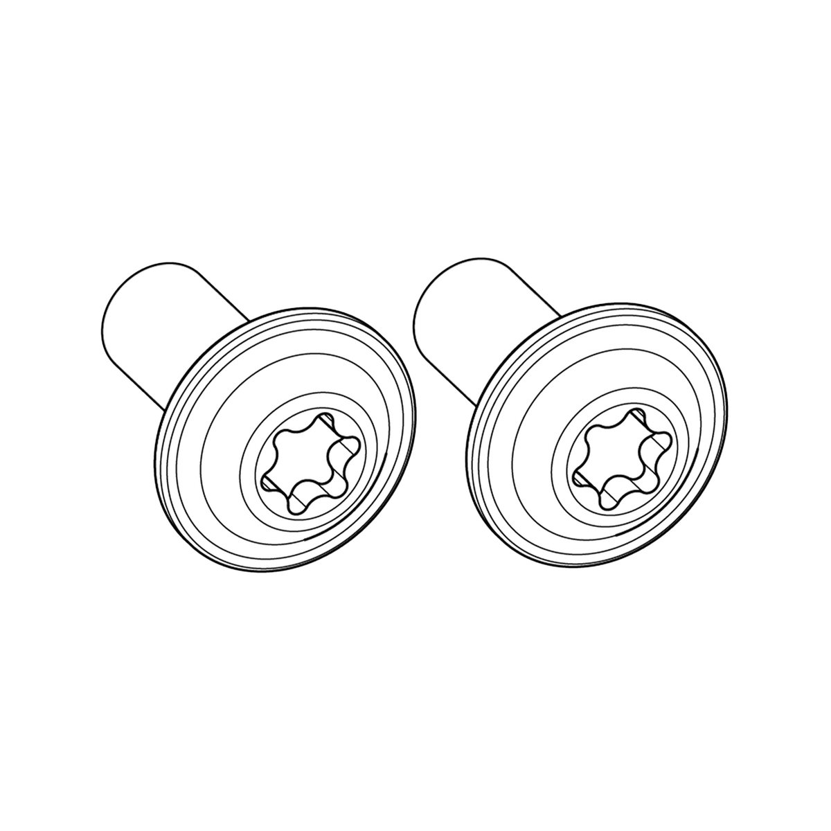 Bosch Screw set PowerMore 250 (BBP362Y) - EB1210005K