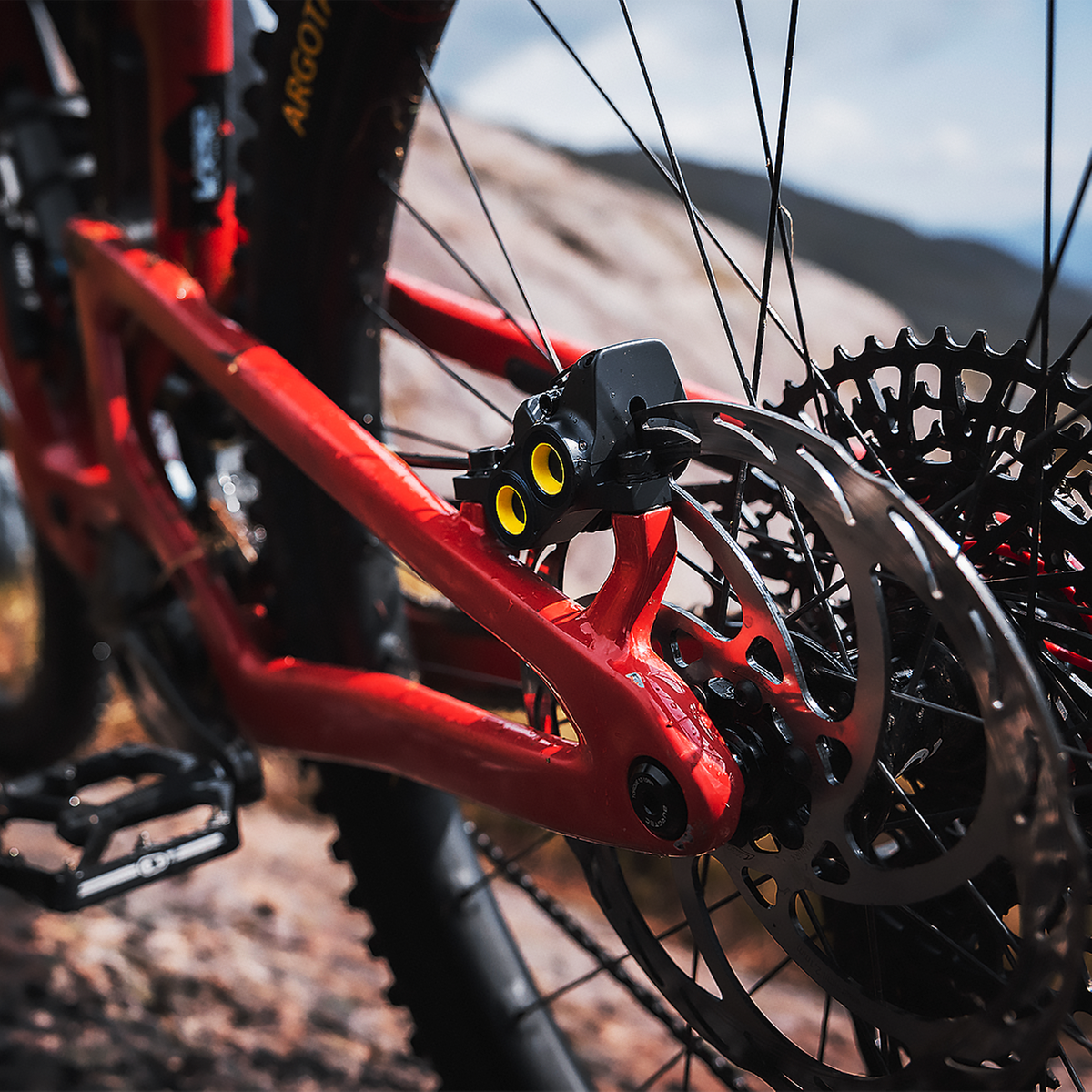 MAGURA Gustav PRO disc brake set with discs - First Edition!