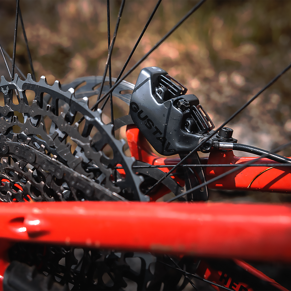 MAGURA Gustav PRO disc brake set with discs - First Edition!