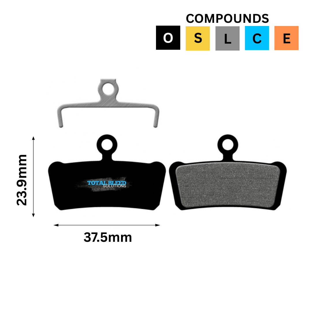 Avid Elixir 7/9 X0 Trail Disc Brake Pads by TBS