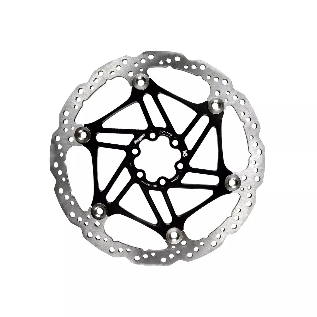 Disque de frein flottant ventilé Hope V4 203 mm ou 220 mm - Ventilé