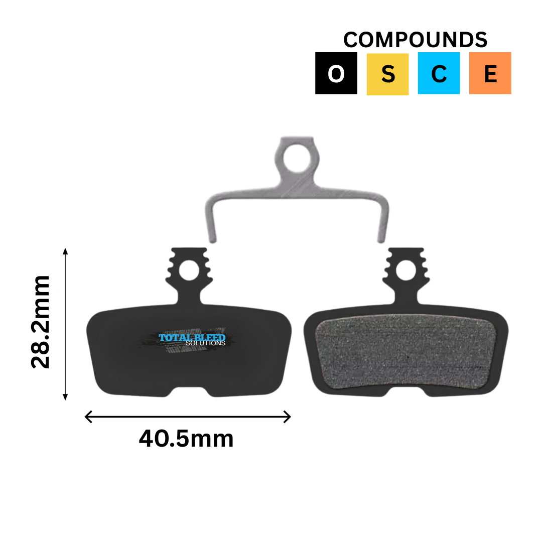 Avid Code (2011-2016) Disc Brake Pads by TBS