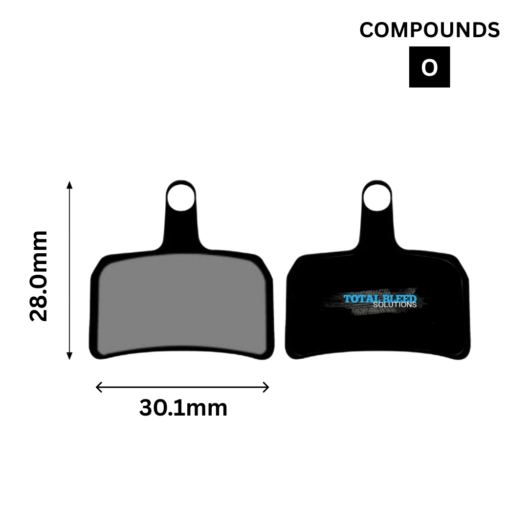 Hope Mono Mini Mono Mini Pro Disc Brake Pads by TBS