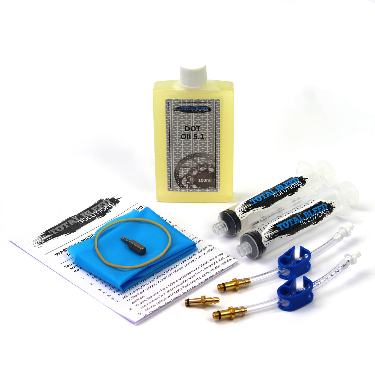 TBS Bleed Kit For Bengal With Optional DOT or Mineral Fluid