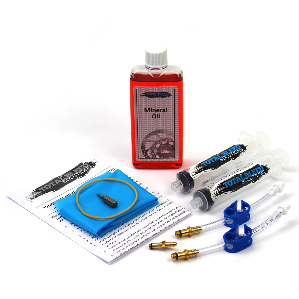 TBS Bleed Kit For Bengal With Optional DOT or Mineral Fluid