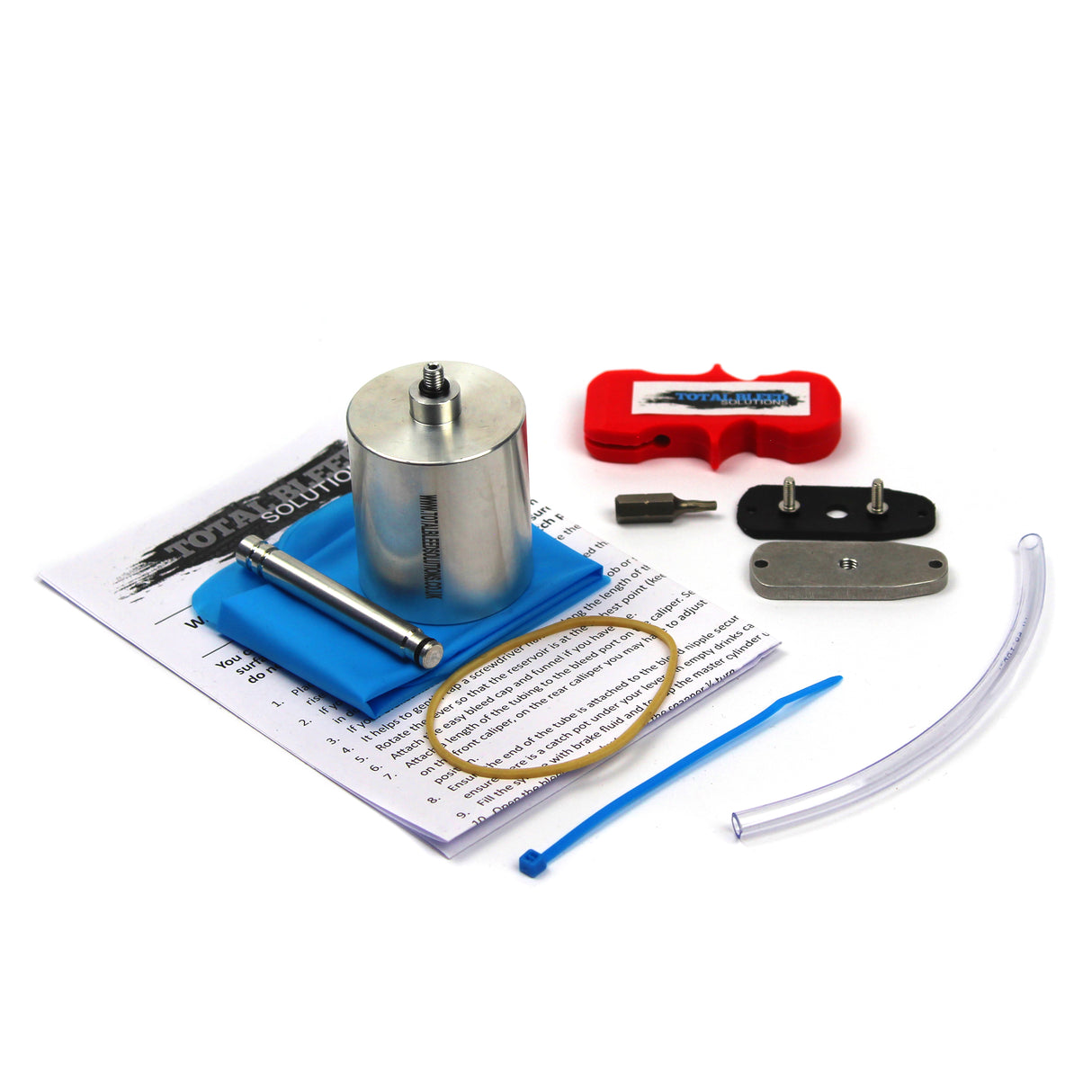 TBS Easy To Bleed Kit For Hope With Optional 100ml DOT Fluid