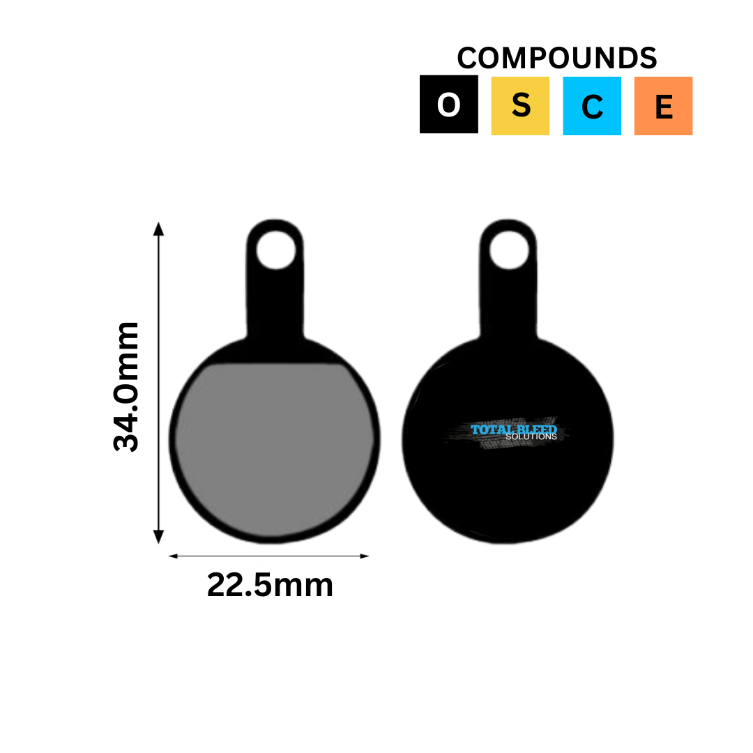 Tektro Novela - IOX - MD-M311 Disc Brake Pads by TBS
