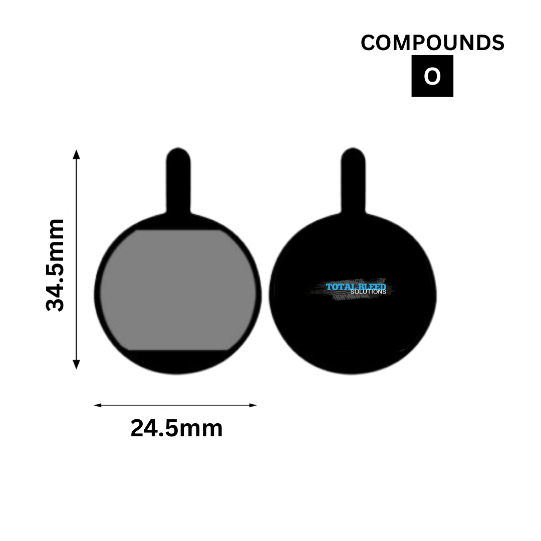 Promax DSK-200 320 400 650 700 Disc Brake Pads by TBS