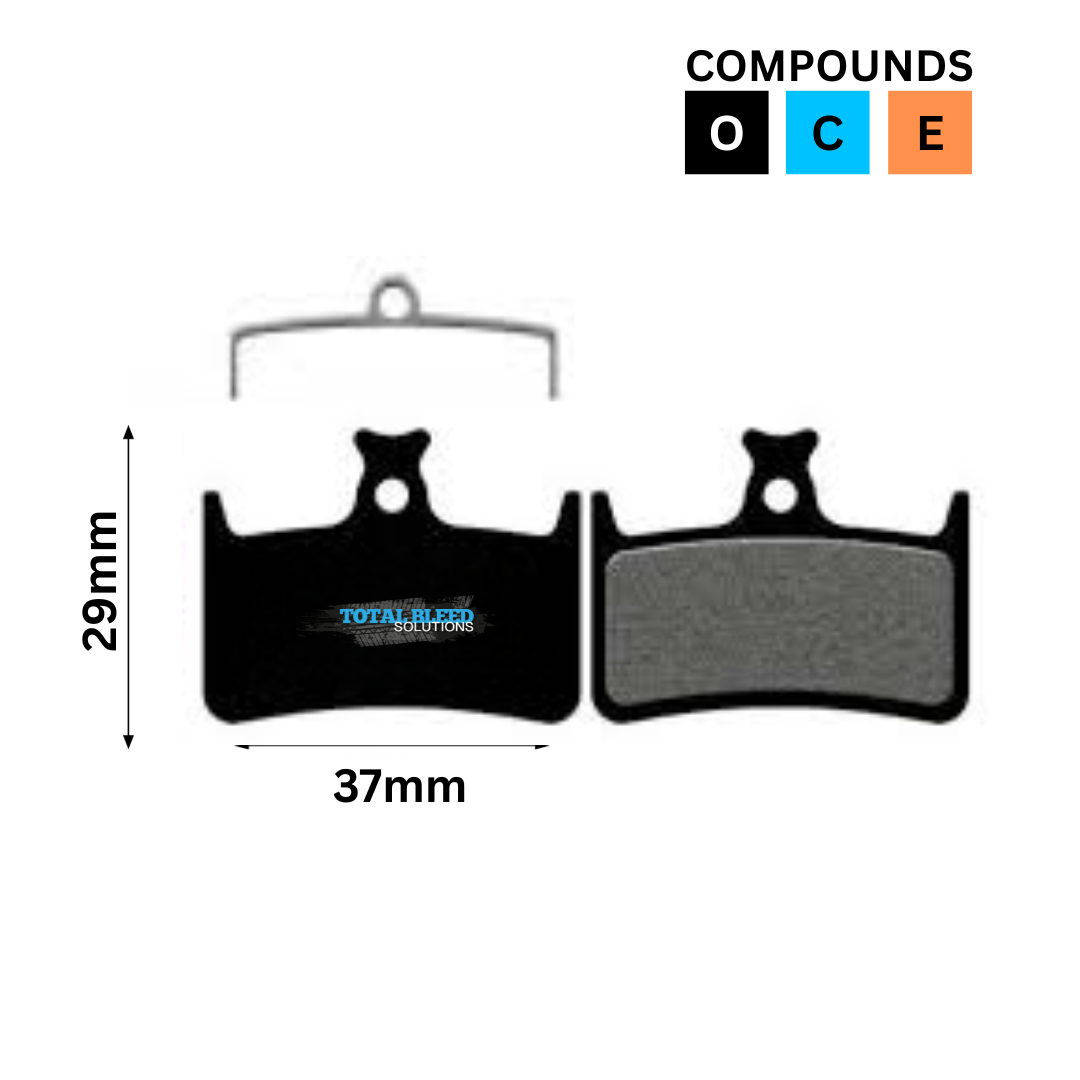 Clarks Race Series CRS-C4 Disc Brake Pads by TBS