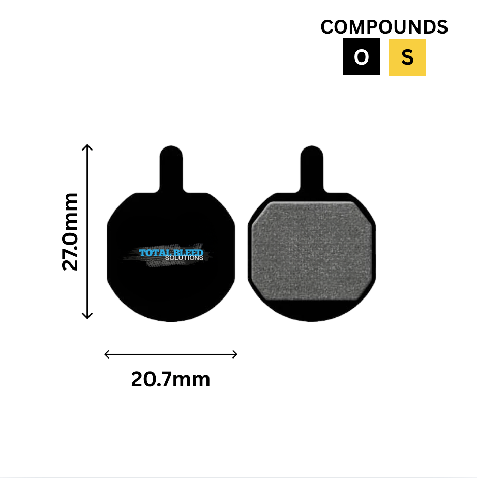 Bengal Helix MB Strida Ares PH02 Disc Brake Pads by TBS