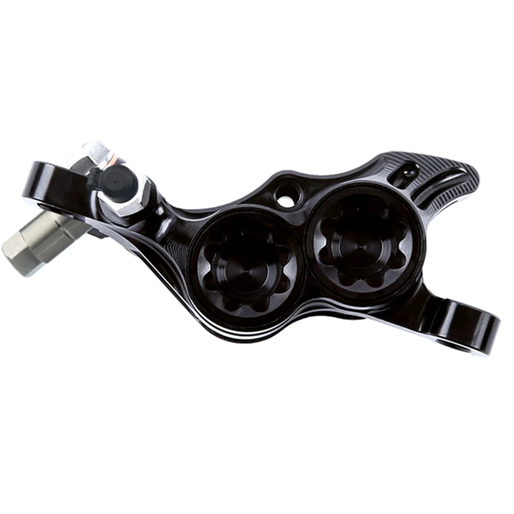 Hope E4 Caliper Complete. Latest 2022 on Version! Silver / Black