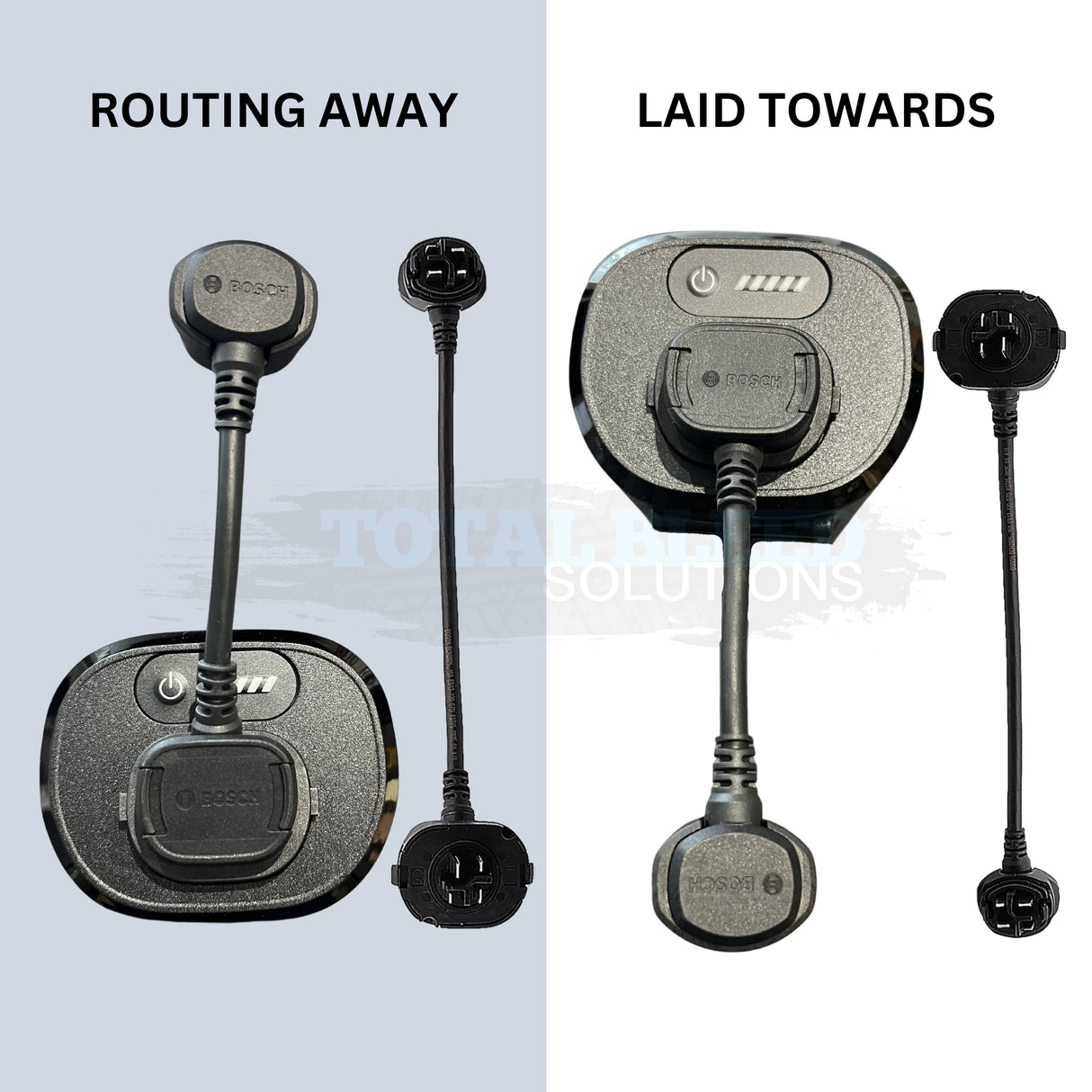 Bosch PowerMore - cable laid away from the battery holder 100mm BCH3925 100 - EB1212004D