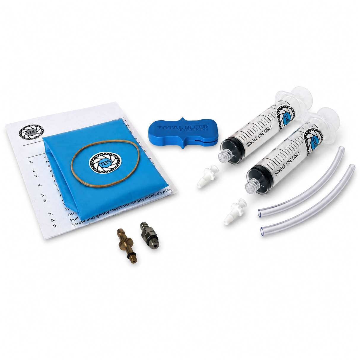 TBS Bleed Kit for Campagnolo with Optional 100ml Mineral Fluid