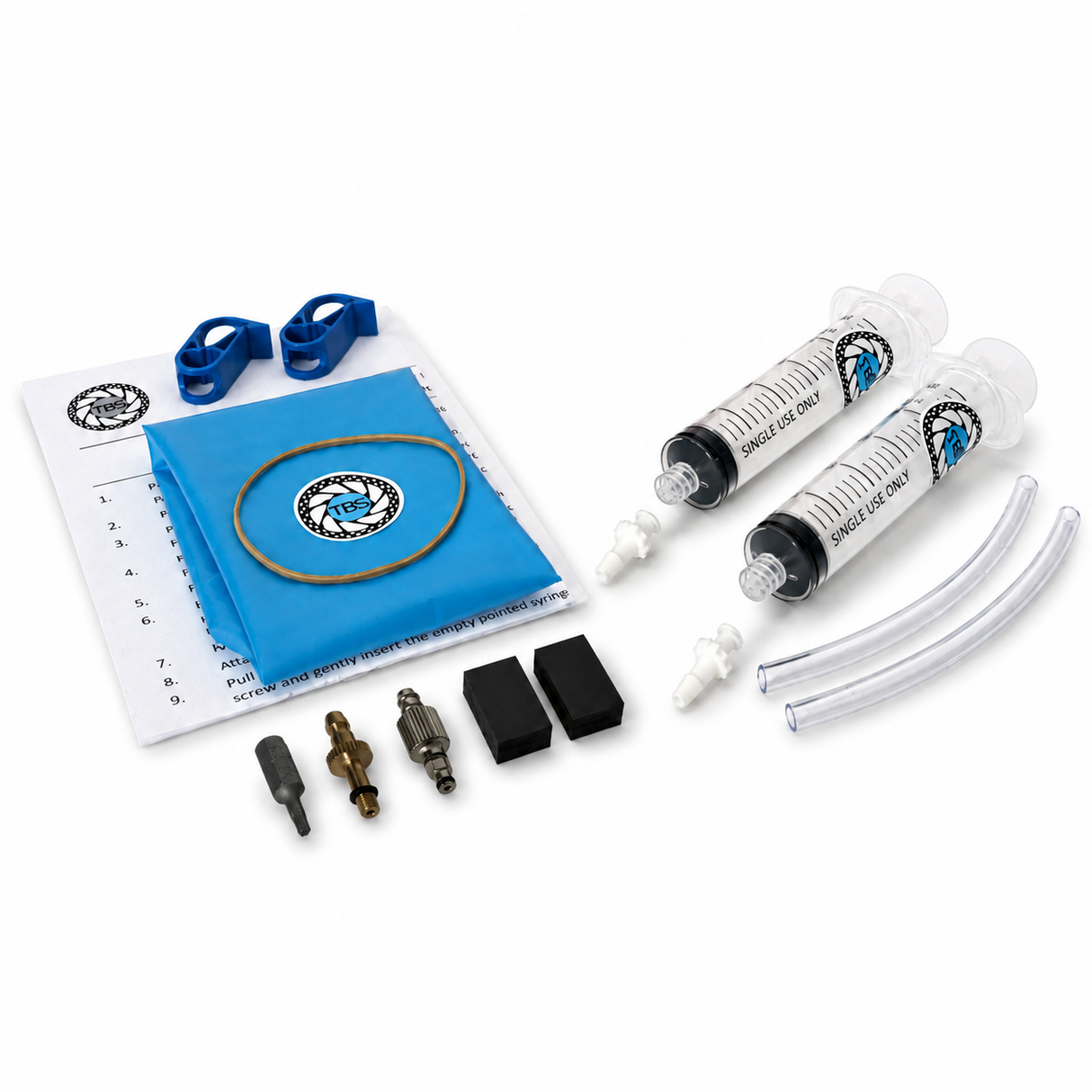 TBS Bleed Kit for SRAM Maven With Optional 100ml Mineral Fluid