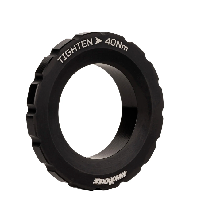 Bague de verrouillage du rotor du disque Hope Center Lock. Toutes les couleurs. EXTERNE.