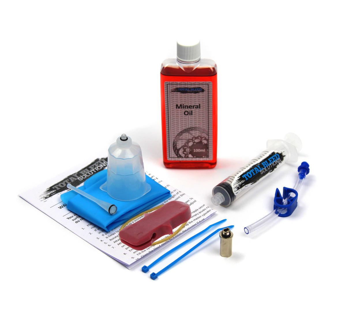 Hydraulic Bleed Kit - MTB Brake Bleeder Kit With 20ml Oil
