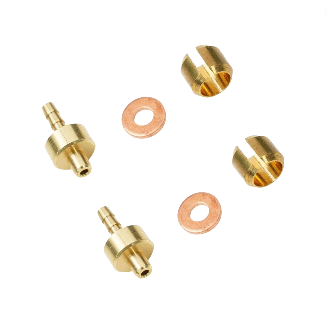 Pack d'olives et d'inserts TBS pour flexibles de frein HOPE - Lot de 2.