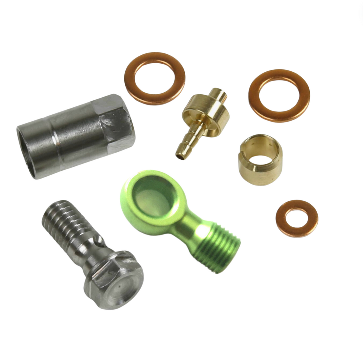 Hope 90 Degree Banjo Connector Pack: For 5mm Black Hose - All Colours