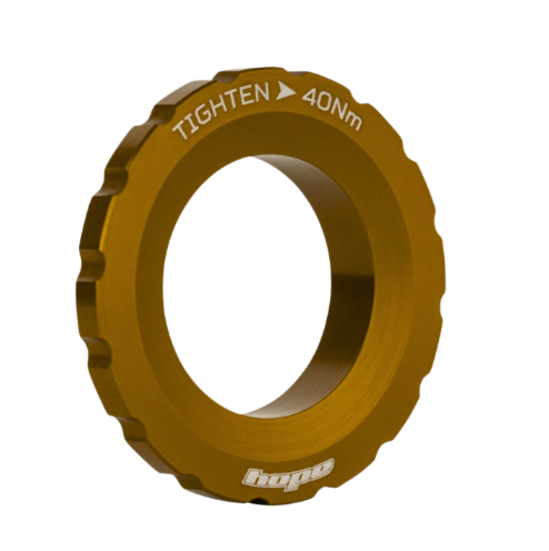 Bague de verrouillage du rotor du disque Hope Center Lock. Toutes les couleurs. EXTERNE.