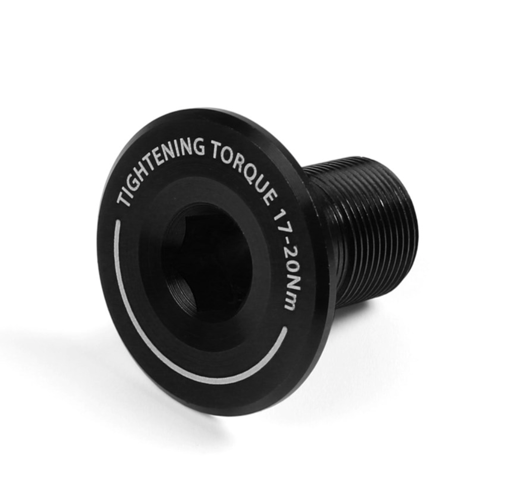 Hope Crankset Shaft End Cap. Crank Bolt: Various Colours - HC105-28