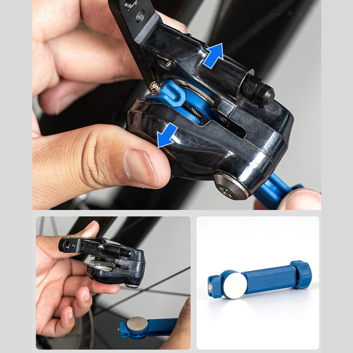 TBS Disc Brake Caliper Piston Reset Tool. Spreader. Press. For 2 or 4 Pot Brakes