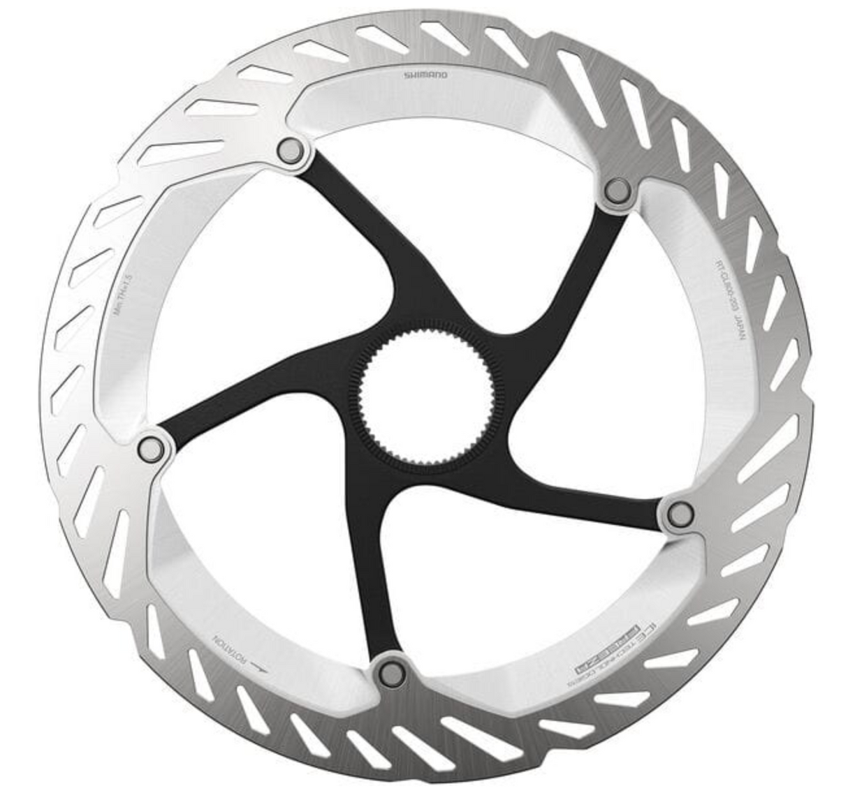 Shimano RT-CL800 Ice Tech FREEZA Brake Rotor. External Lockring. EXT
