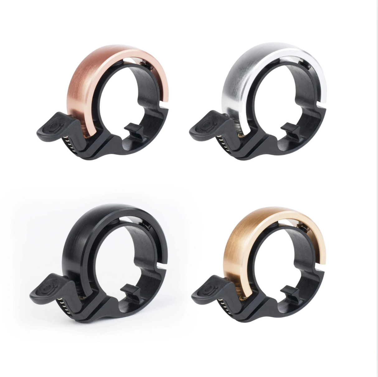 Cloche classique Knog Oi - Noire, petite