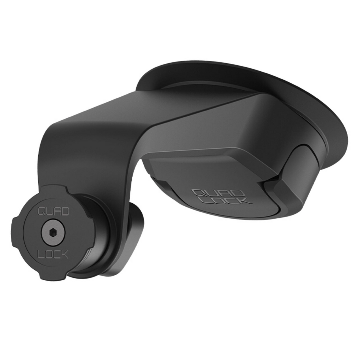 Quad Lock Car Dash / Window Suction Cup Mount - V6 Black