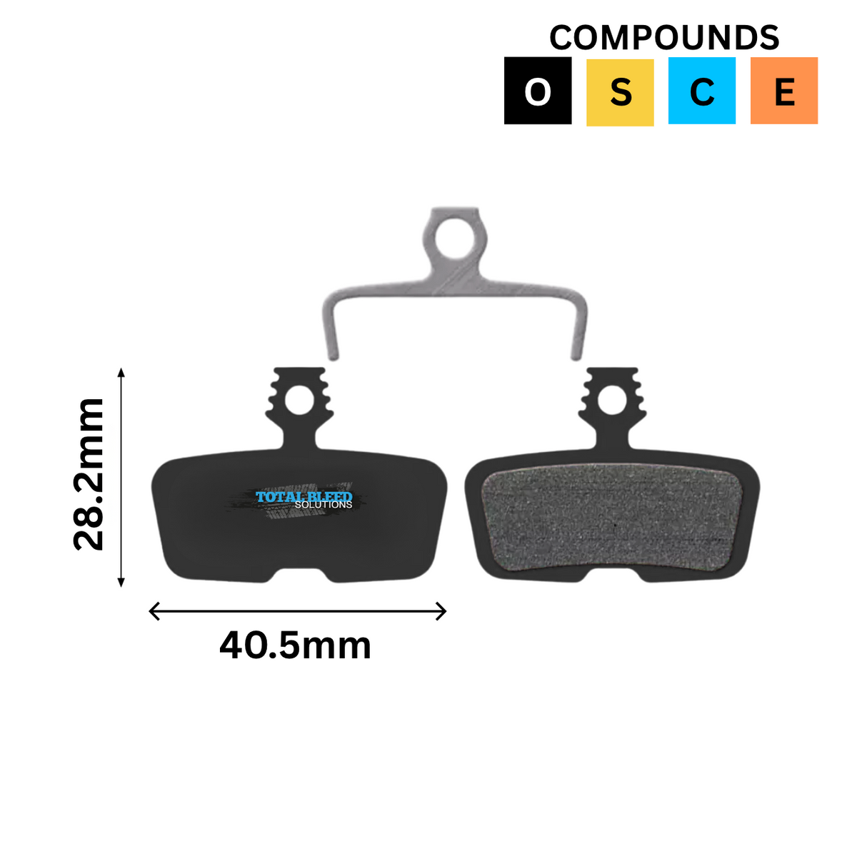 TBS Avid Code 2011 to 2016 Disc Brake Pads