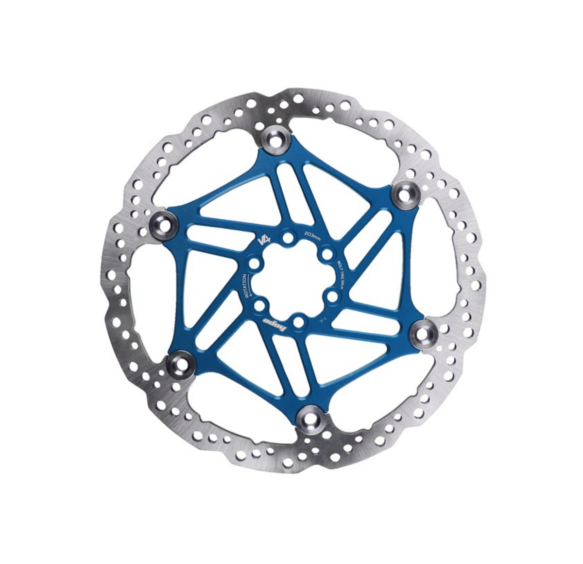 Hope V4 Vented Floating Disc Brake Rotor 203mm or 220mm - Vented - All Colours