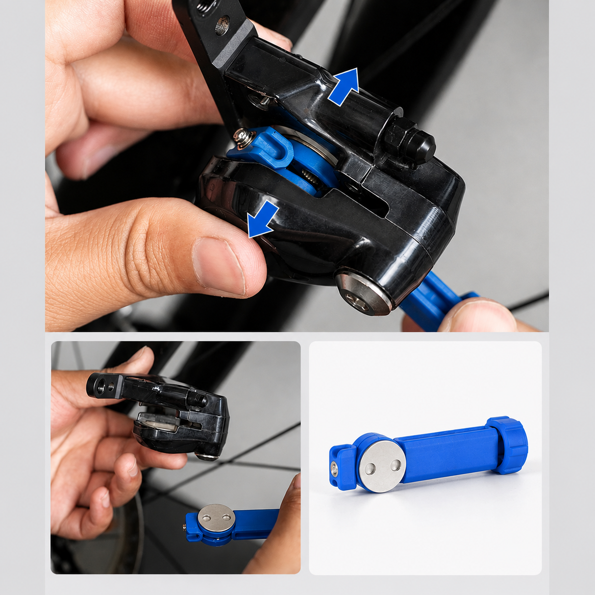 TBS Disc Brake Caliper Piston Reset Tool. Spreader. Press. For 2 or 4 Pot Brakes