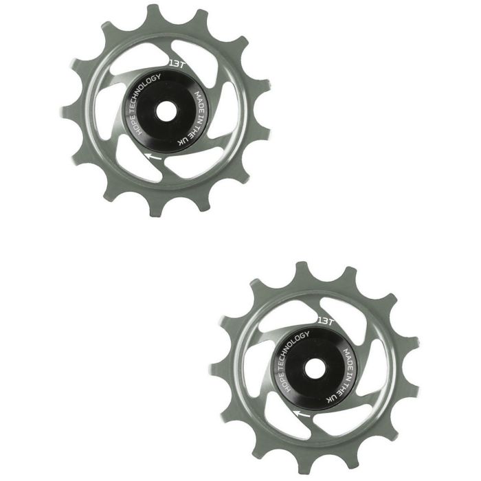 Hope 13T Coloured Jockey Wheels For Shimano 12 Speed - Pair