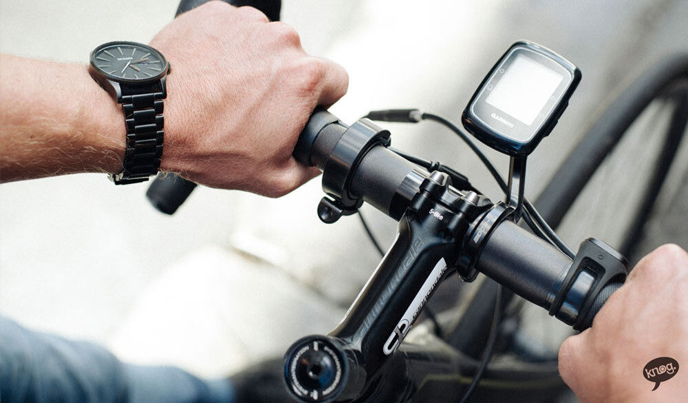 Cloche classique Knog Oi - Noire, petite