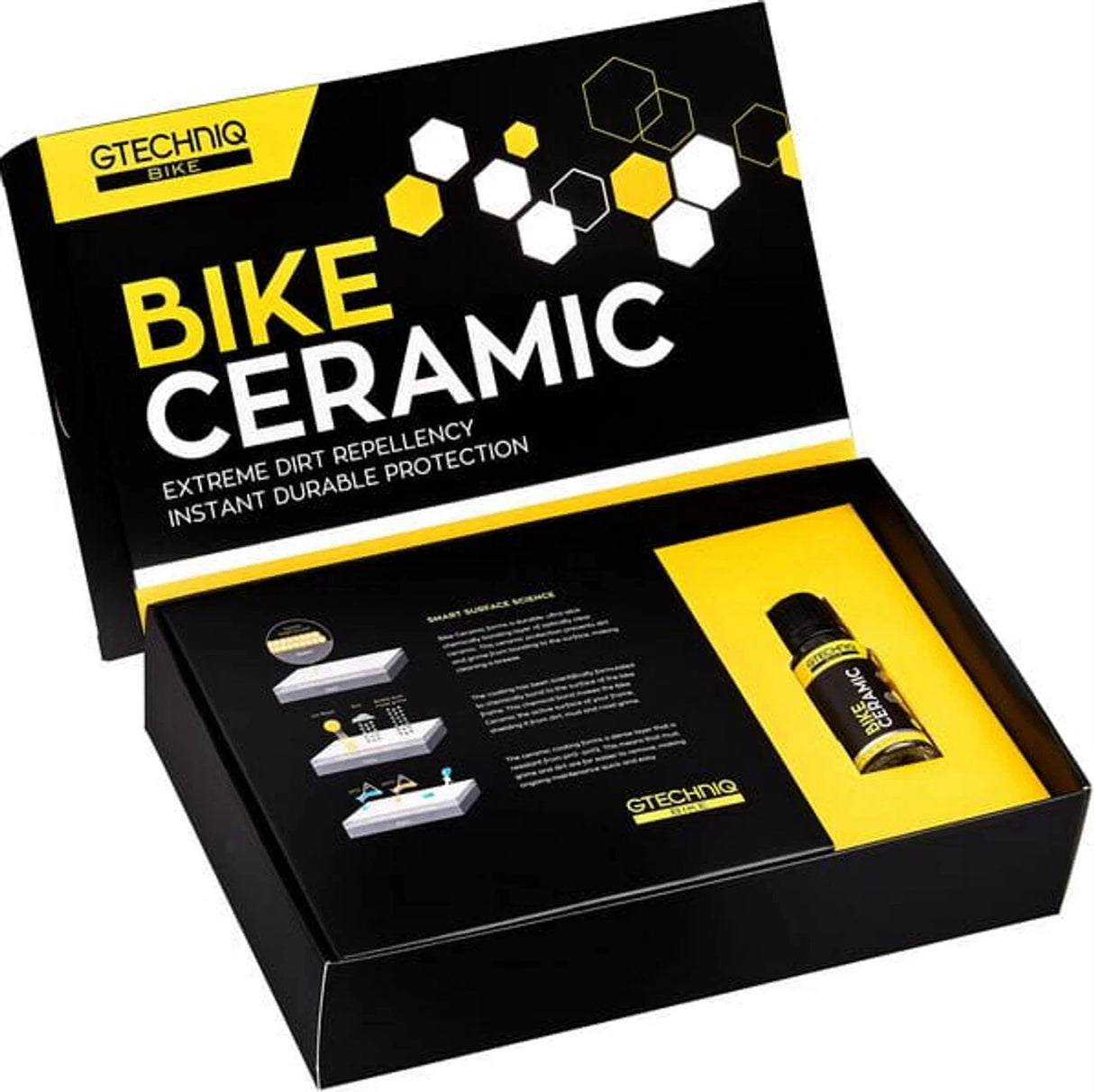 Gtechniq Bike Ceramic Kit - Inc Bike Ceramic, Frame Prep, 2x Towels & Applicator