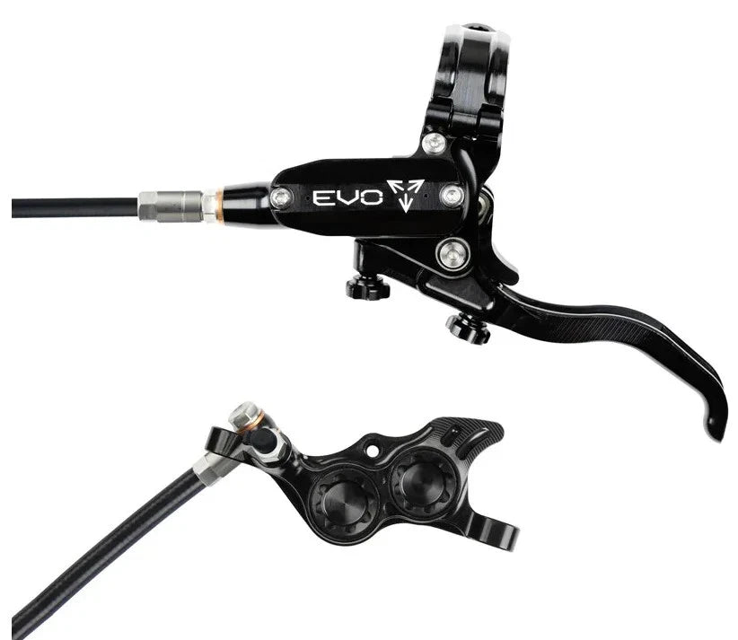 Hope EVO TR4 Complete Disc Brake No Rotor Black Hose - All Colours