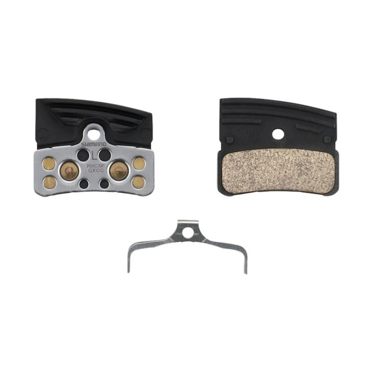 Shimano Brake Pads 4-Piston Metal with Cooling Fins XTR M9220 XT M8220 - P04C
