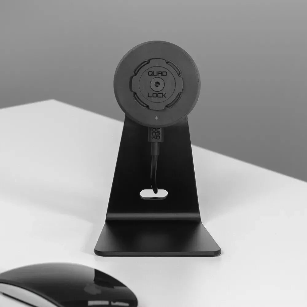 Quad Lock Wireless Charging Head for Car / Desk Mount and Quad Lock 360.