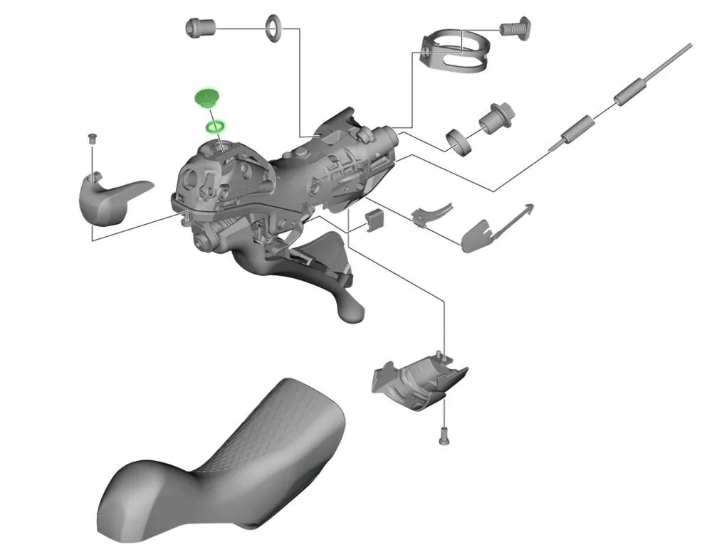 Vis de purge et joint torique Shimano ST-R9120 Y0C698030