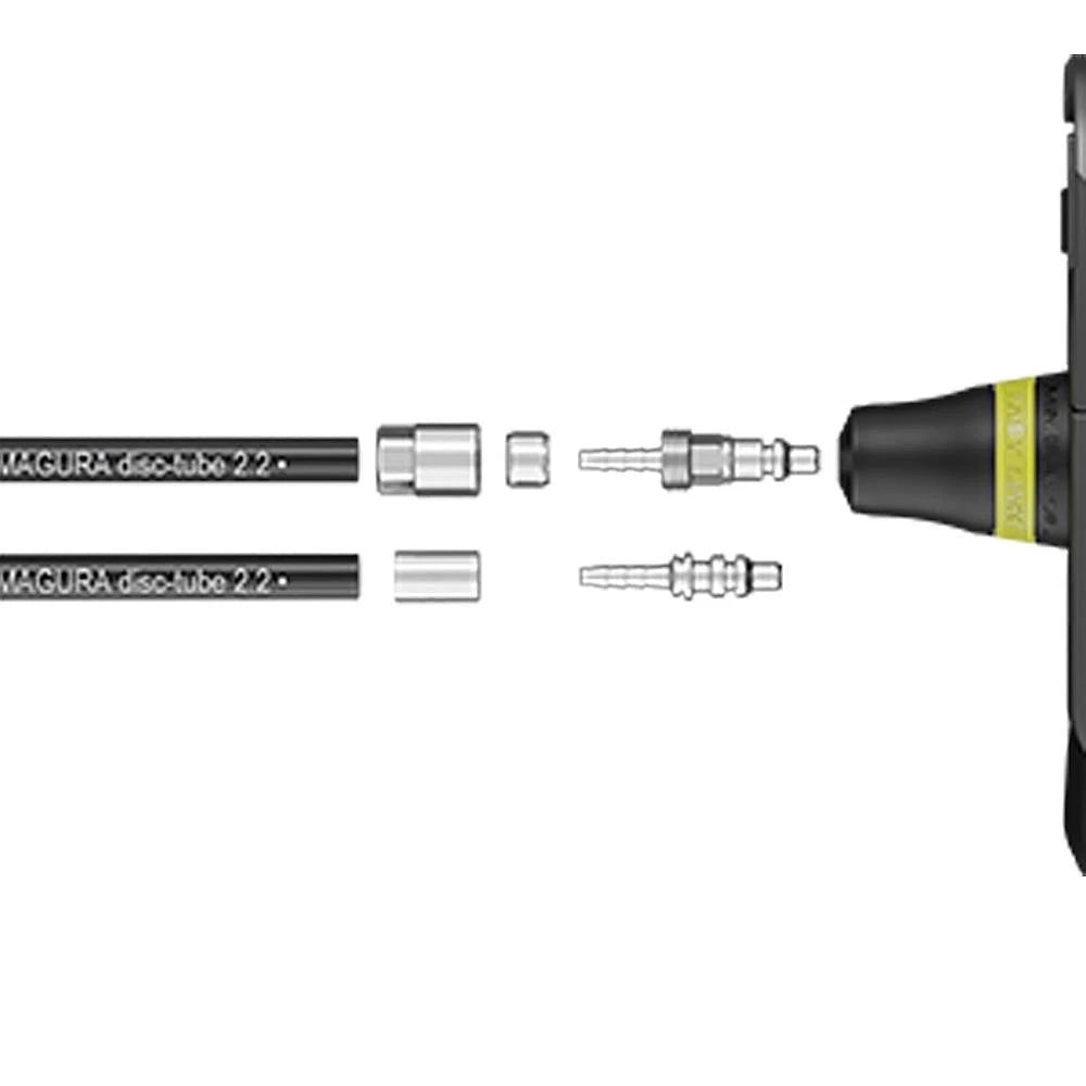 Magura Louise Elite Mountain Bike Brake Caliper and Lever Set 4 Piston 2703172