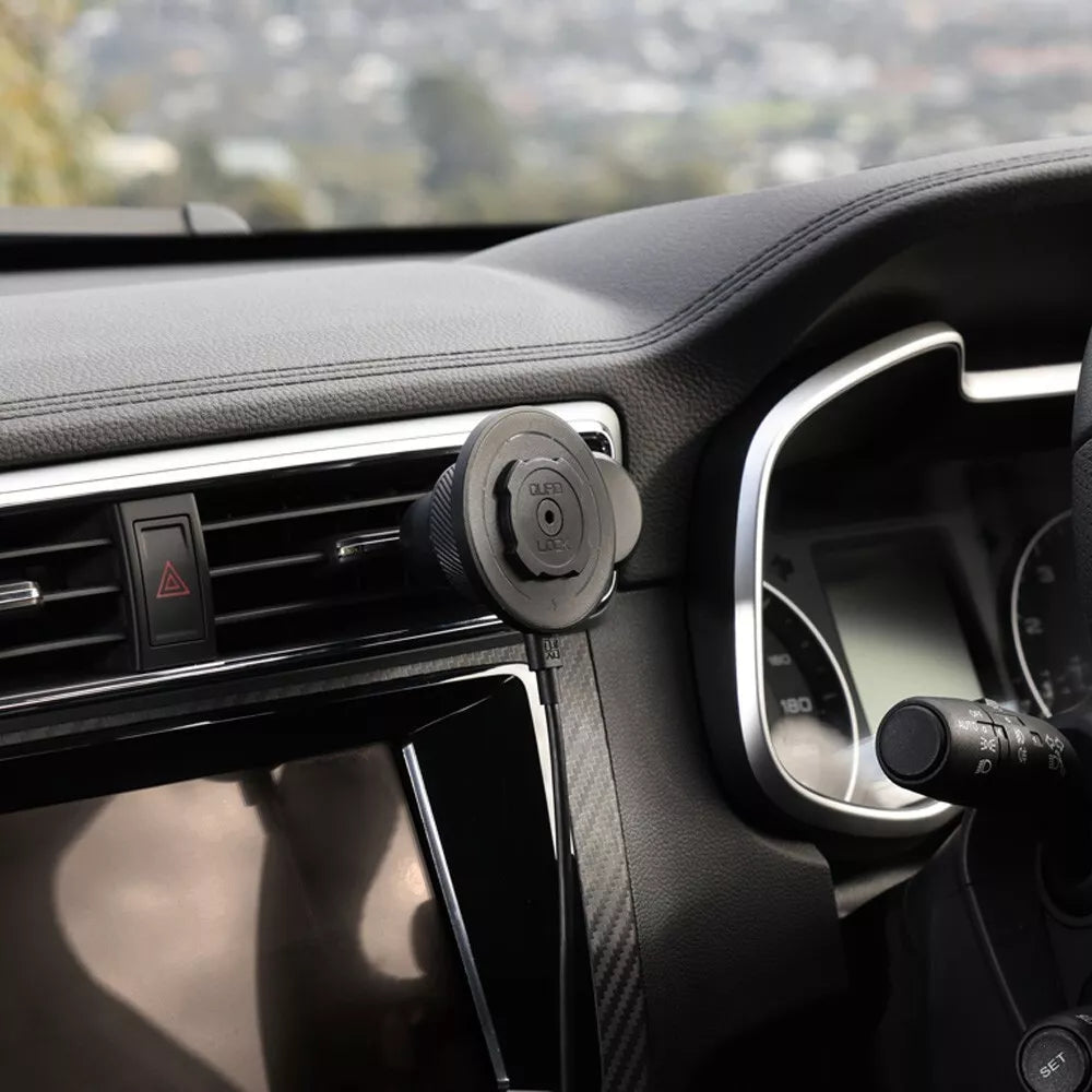 Quad Lock Wireless Charging Head for Car / Desk Mount and Quad Lock 360. V2 MAG