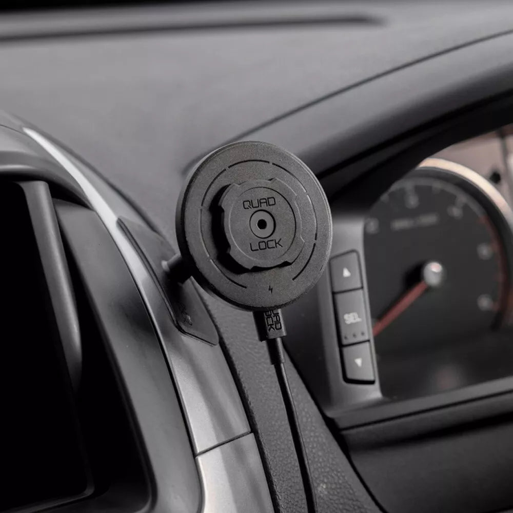 Quad Lock Wireless Charging Head for Car / Desk Mount and Quad Lock 360. V2 MAG