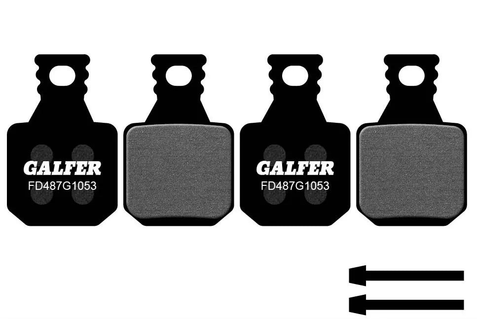 Galfer Disc Brake Pads for Magura MT Series MT5 MT7 - FD487 G1053 Performance Black