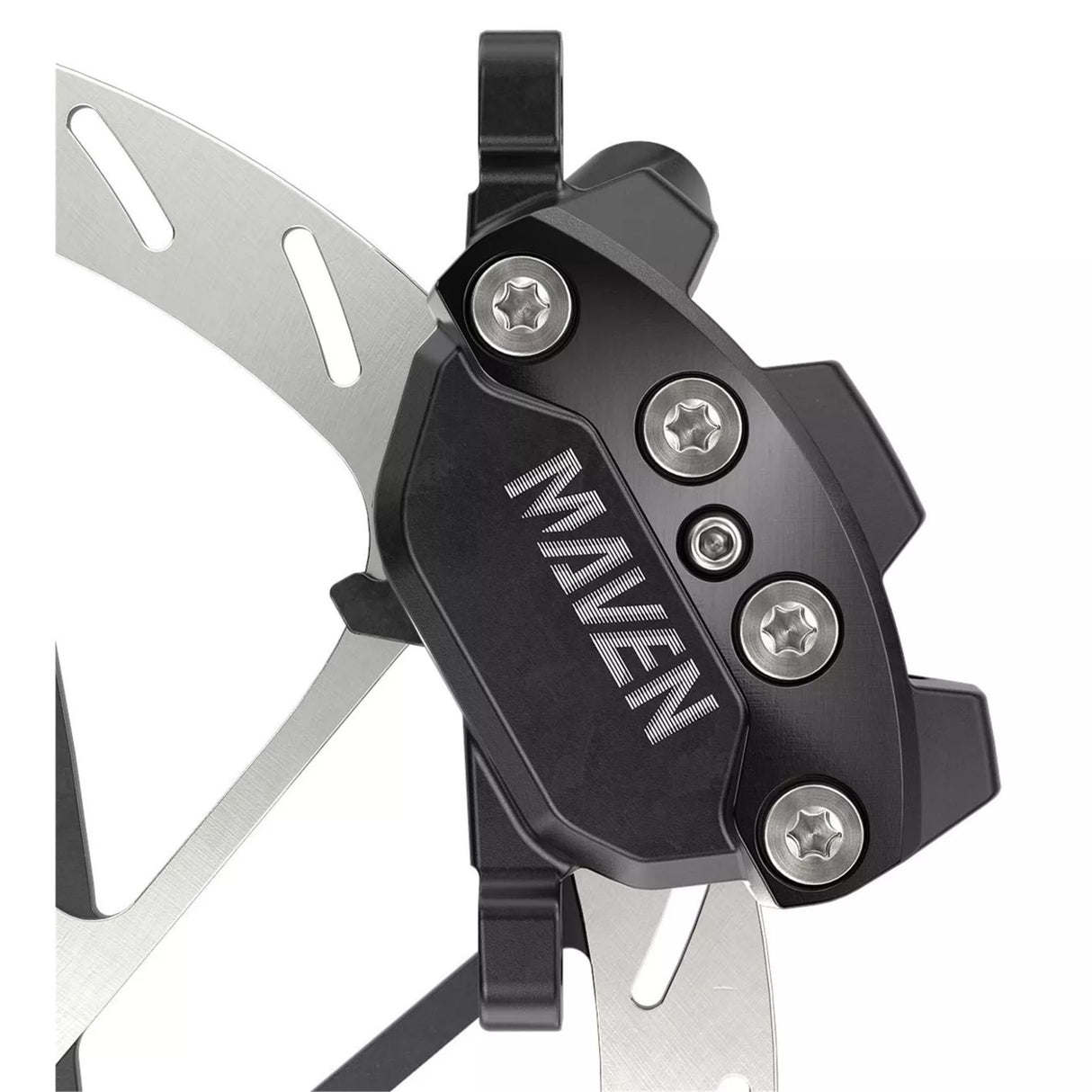 SRAM Maven Silver Stealth 4 Piston Hydraulic Disc Brake - MTB Rear Left