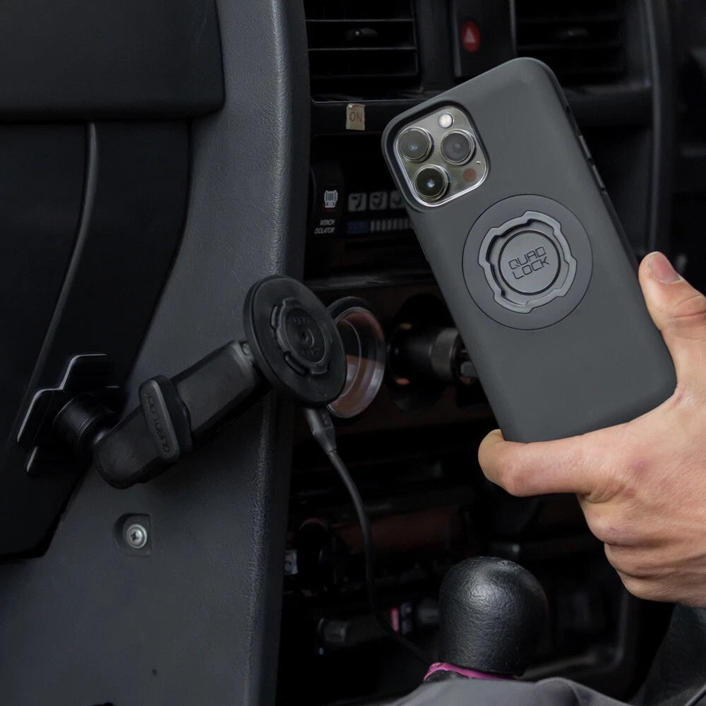 Quad Lock Wireless Charging Head for Car / Desk Mount and Quad Lock 360. V2 MAG