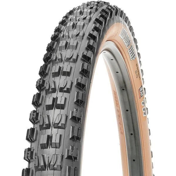 Maxxis Minion DHF MTB Tyre - 29 x 2.6'' Folding 60TPI Dual EXO TR - TAN