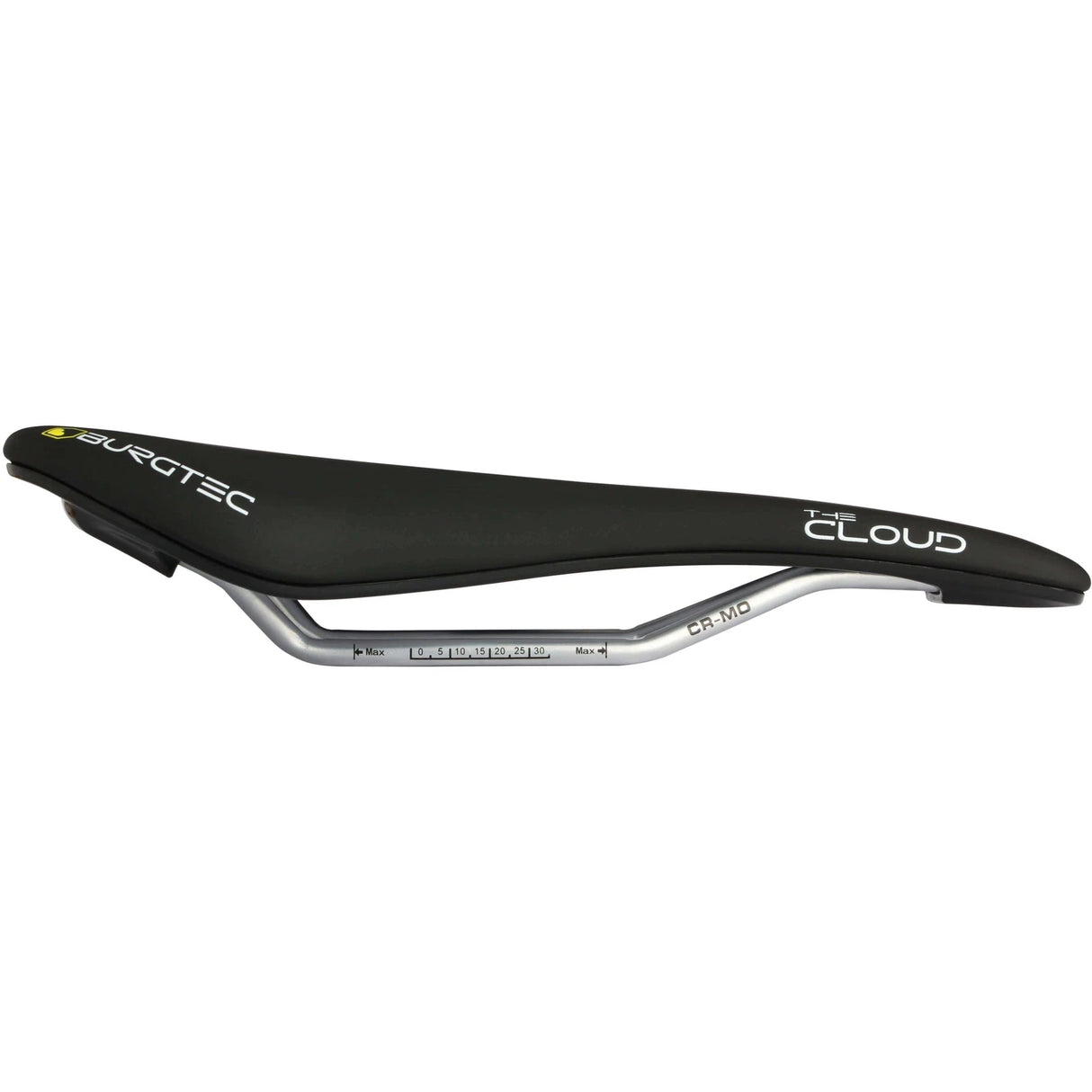 Burgtec Cloud MK2 Saddle Cro-Mo Rails - Black