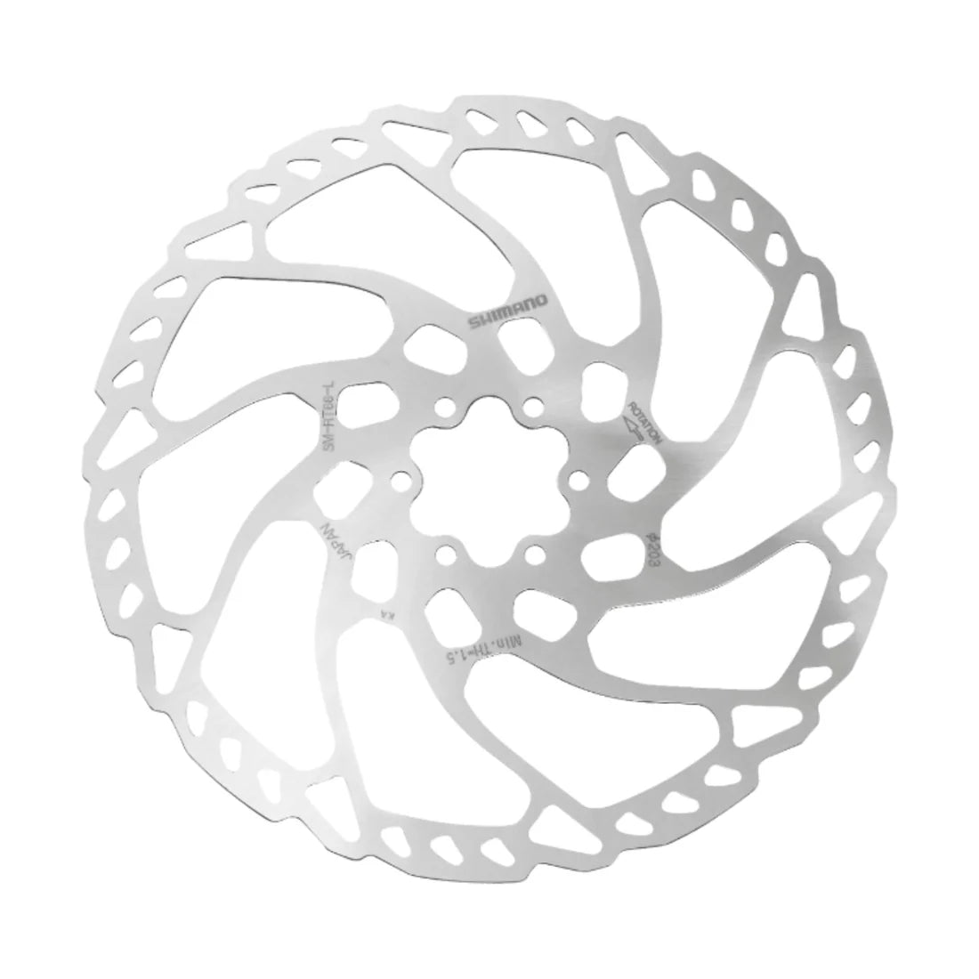 Shimano SM-RT66 Zee / SLX 6-bolt Disc Rotor. Deore XT. 203mm