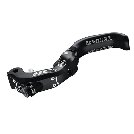 Magura Brake Lever HC3, 1-finger Aluminium Lever Blade, Reach Adjust with tool, for MT6/MT7/MT8/MT TRAIL SL, Black. 2701251