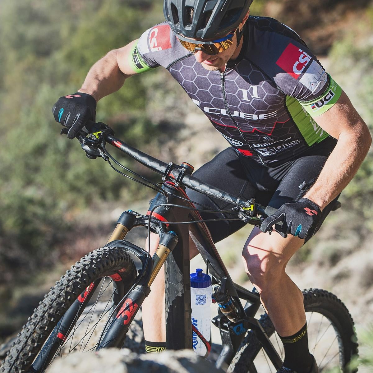 Magura MT8 SL FM, 1-finger HC-Carbon Lever Blade. Suitable For Mounting Left or Right, Flat Mount. 2701632