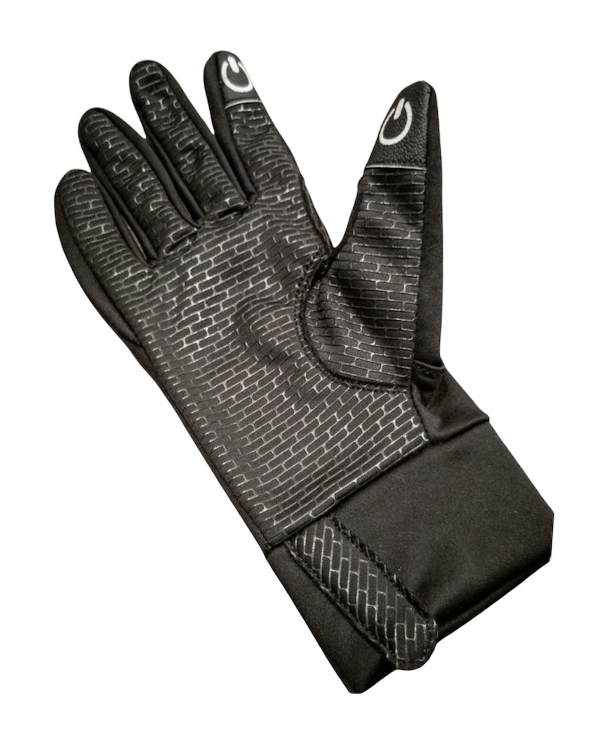 TBS E-tip Full Finger Riding Gloves. Large.